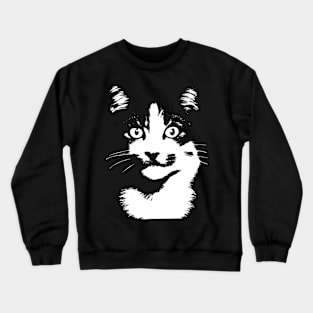 Cat's look Crewneck Sweatshirt